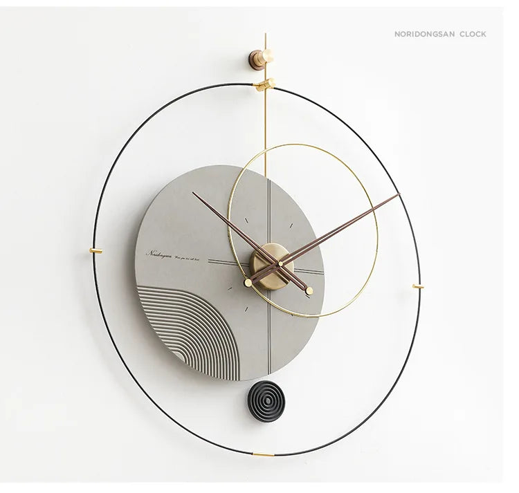 Large 80cm Designer Wall Clock