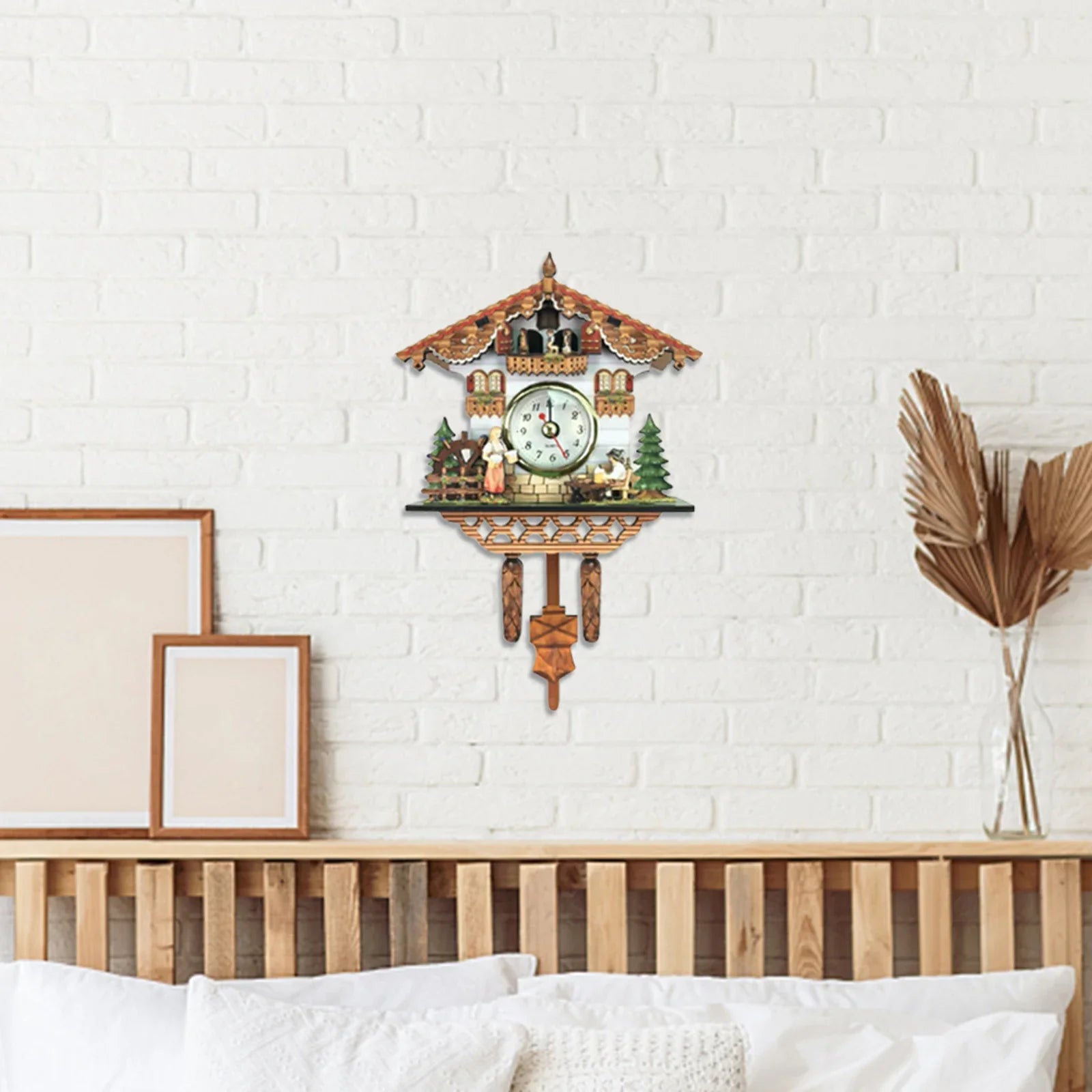 Forest-Themed Cuckoo Clock