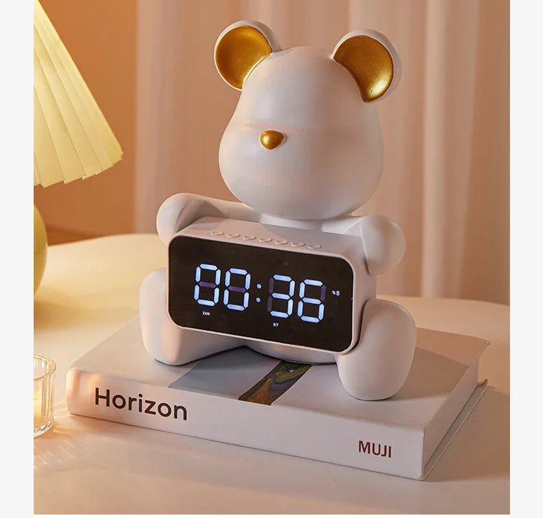 LED Teddy Bear Alarm Clock