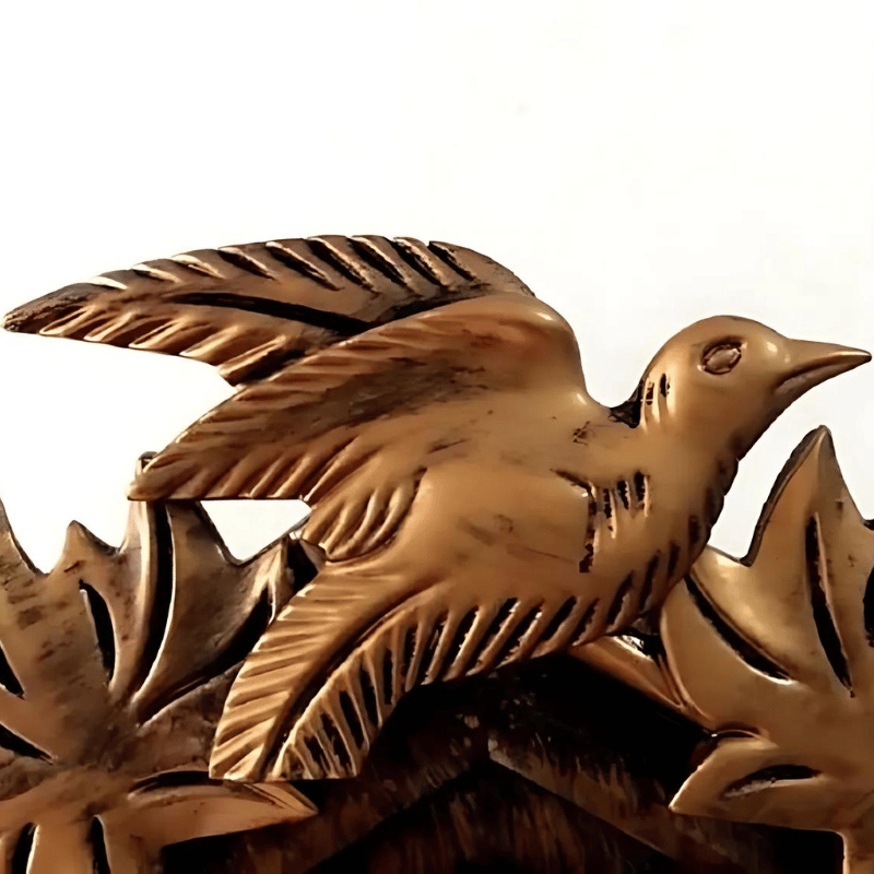Antique Cuckoo Wall Clock - Black Forest Style