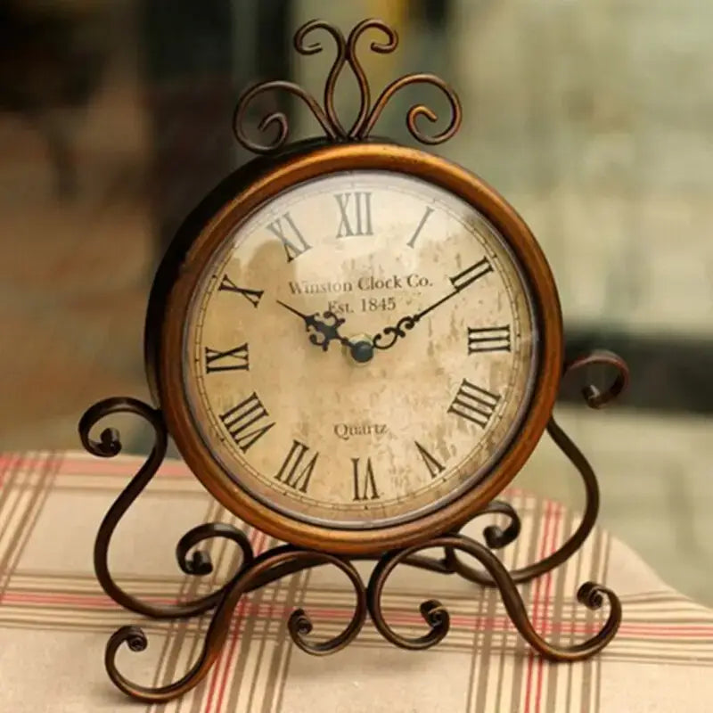 Antique Tabletop Clock - wall clock