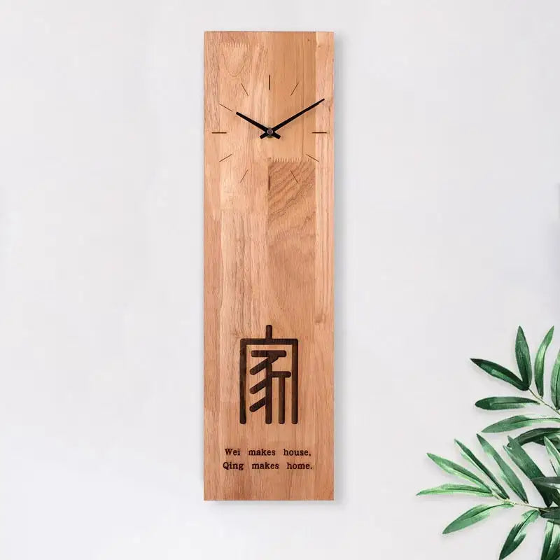 Bamboo Wall Clock - 5 - wall clock