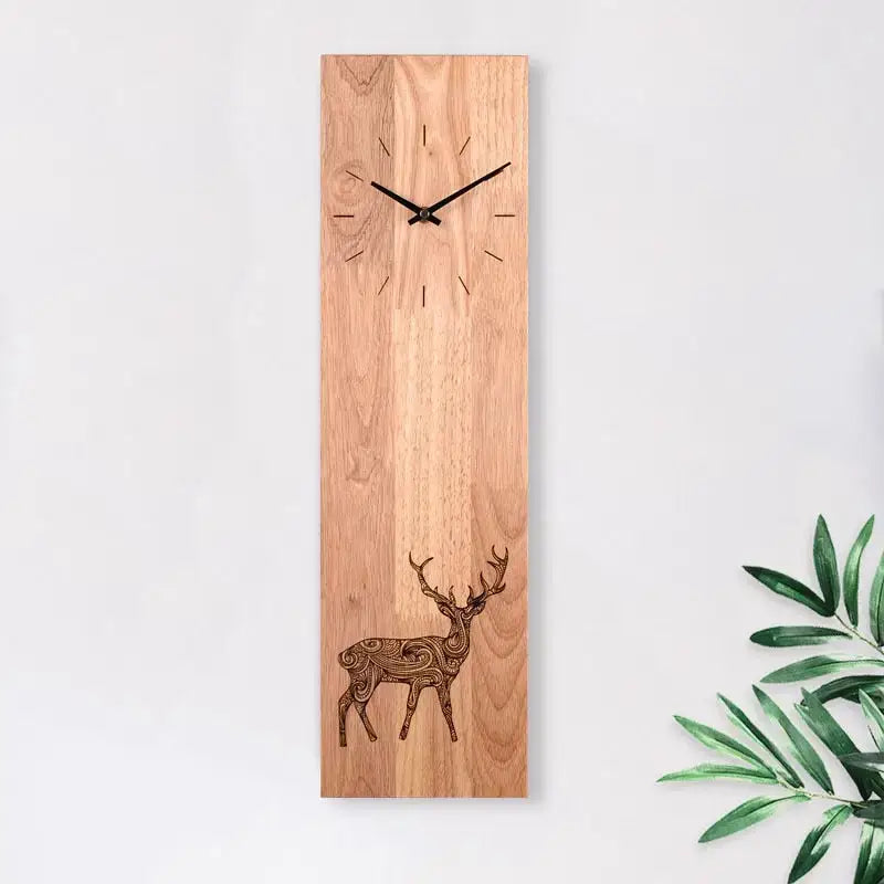 Bamboo Wall Clock - 6 - wall clock