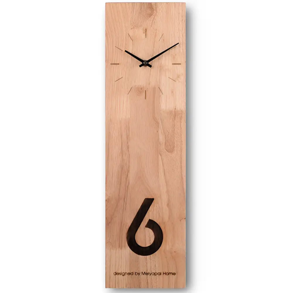 Bamboo Wall Clock - Japanese Zen Style | 6 Designs