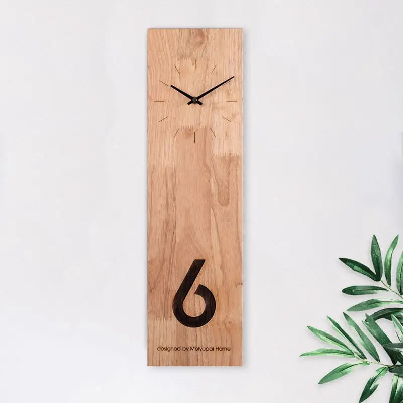 Bamboo Wall Clock - Japanese Zen Style | 6 Designs