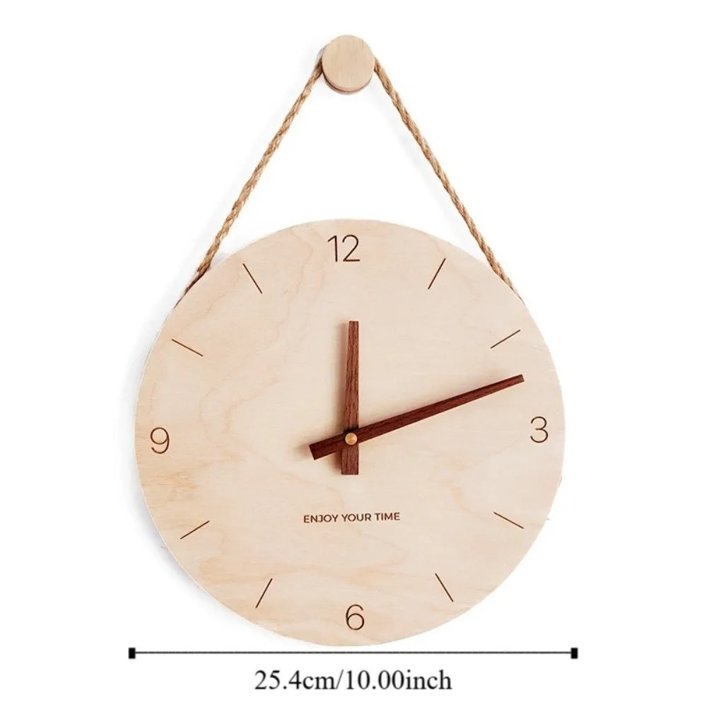 Birch Wooden Wall Clock