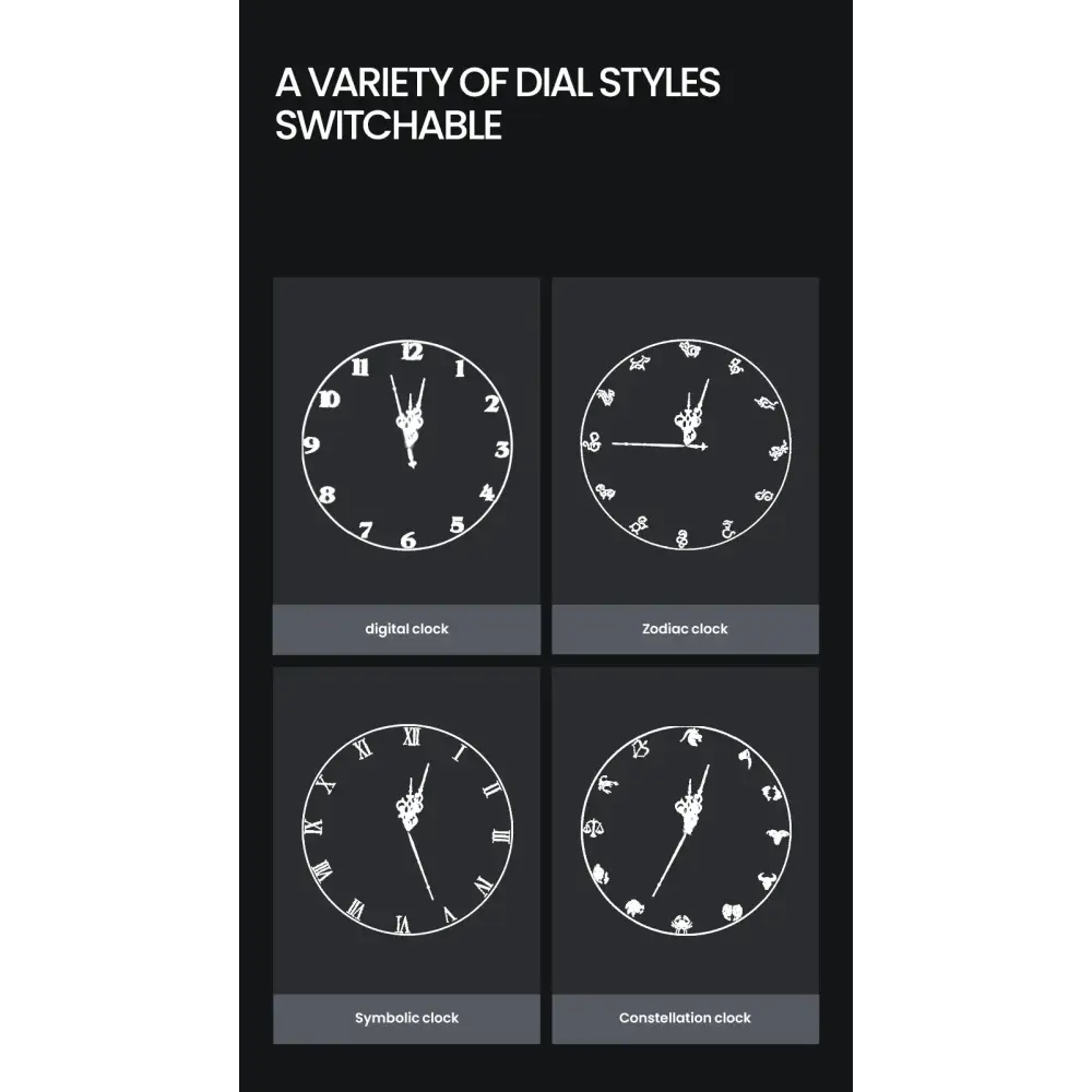 Cyberpunk 3D LED Wall Clock