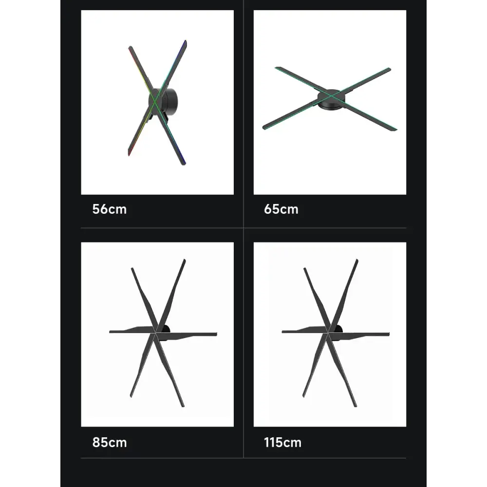 Cyberpunk 3D LED Wall Clock
