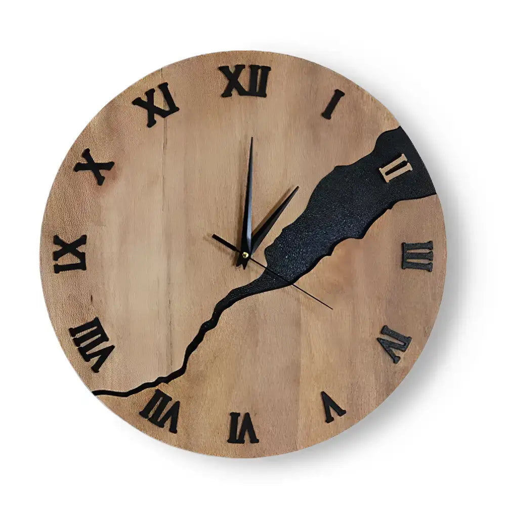 Decorative Wooden Clock - 4 - wall clock