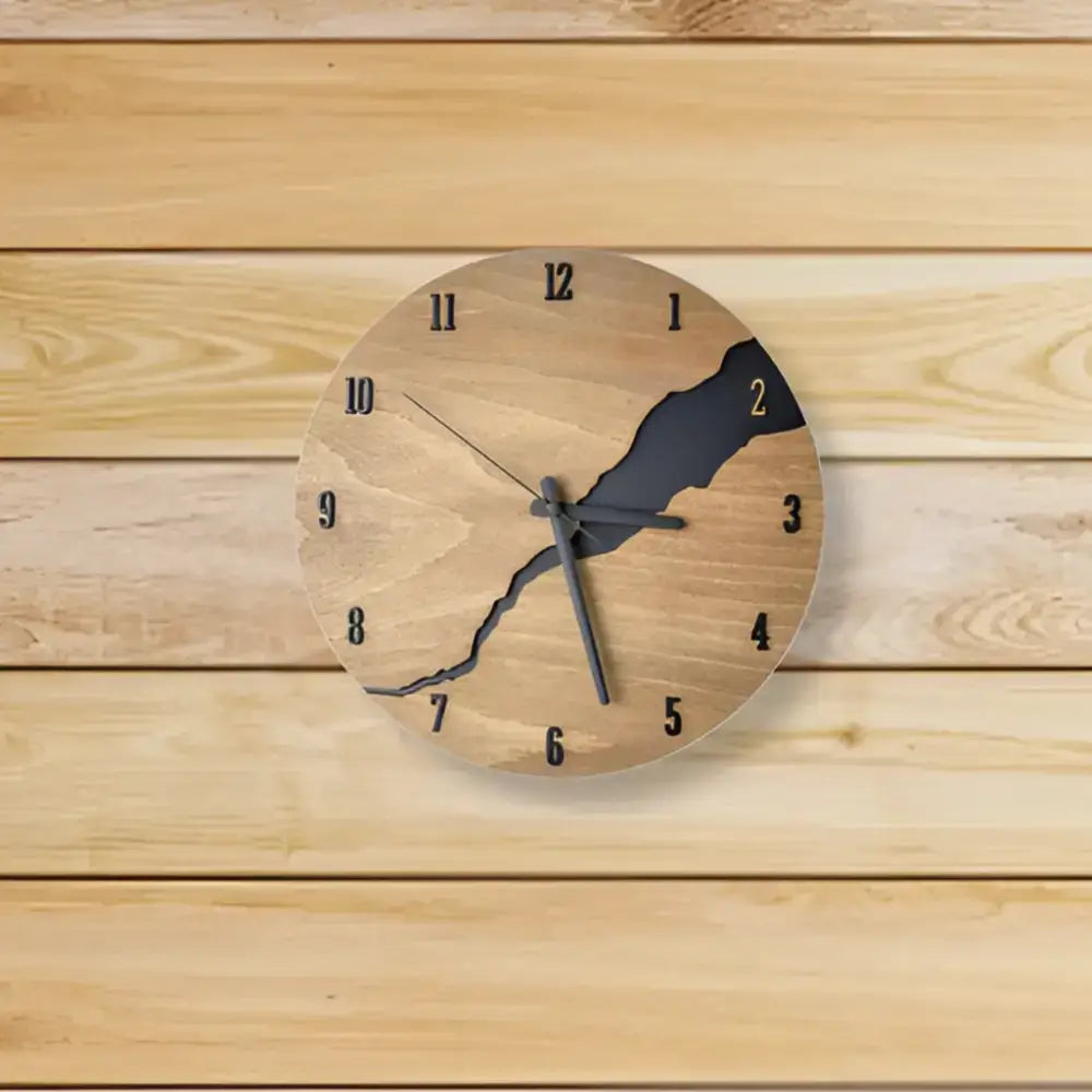 Decorative Wooden Clock - wall clock