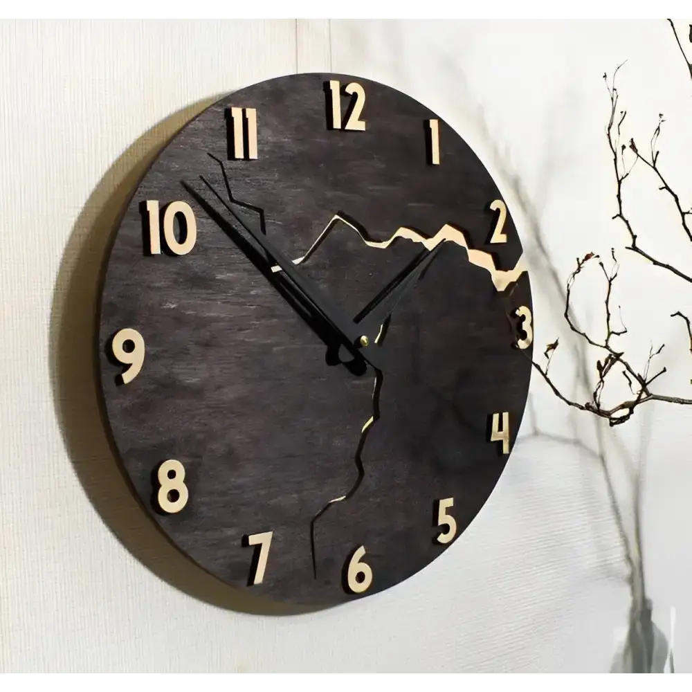 Decorative Wooden Clock - wall clock
