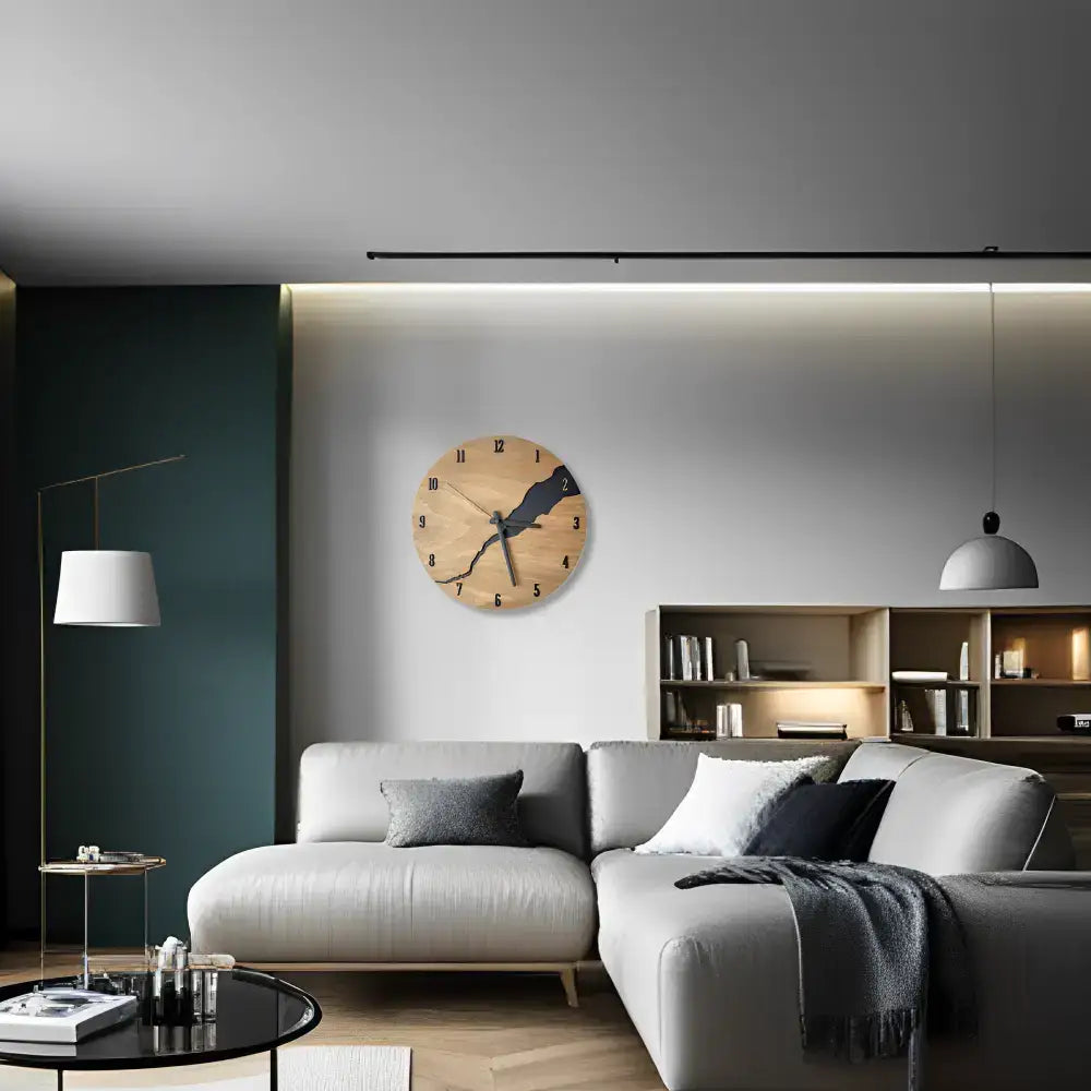 Decorative Wooden Clock - wall clock
