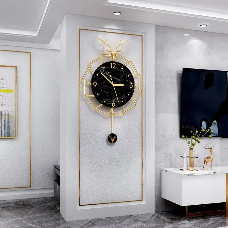 Deer Clock - wall clock