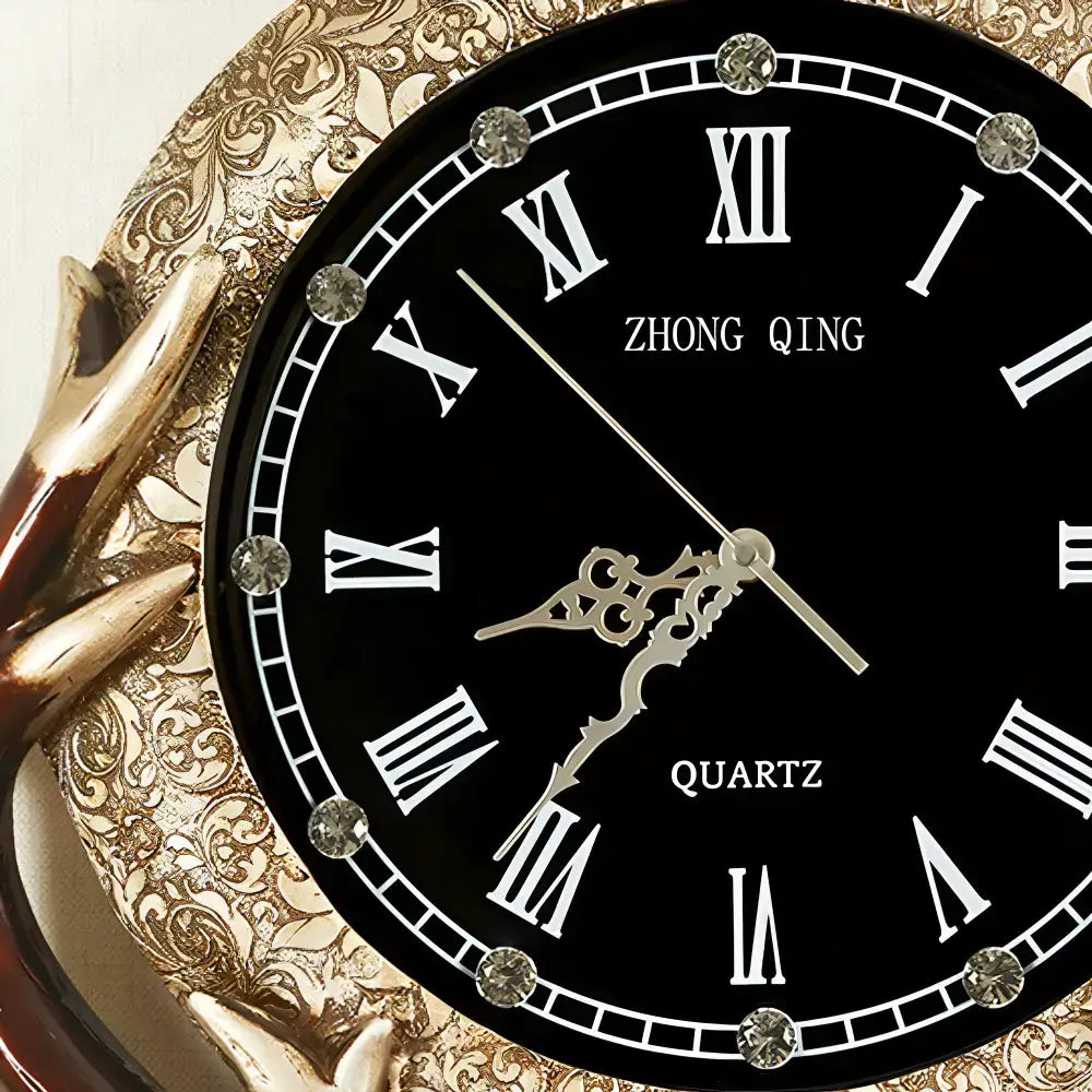 Deer Head Wall Clock Design - wall clock