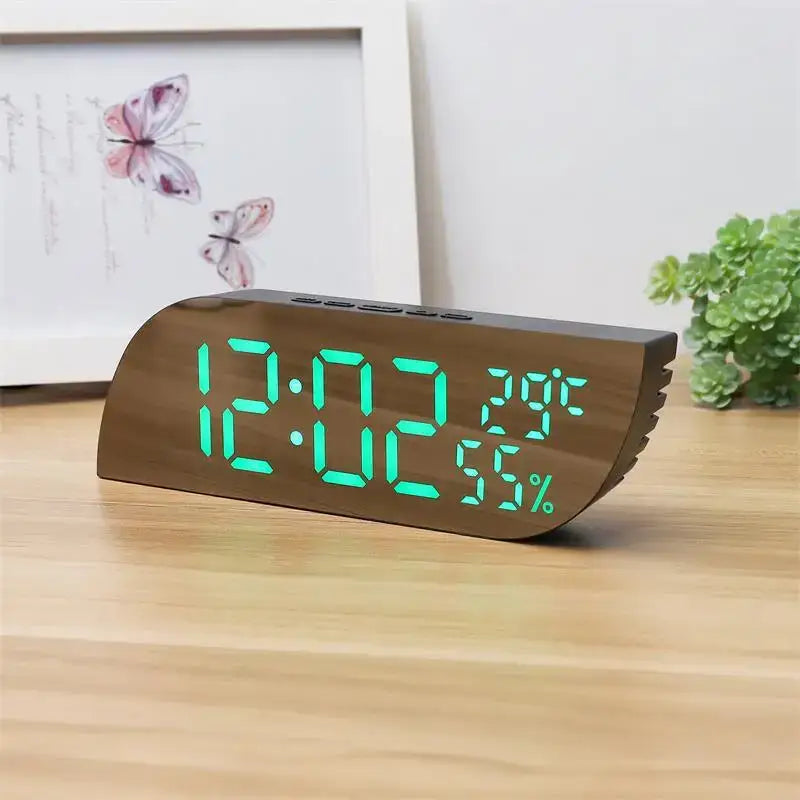 Design LED Alarm Clock - wall clock