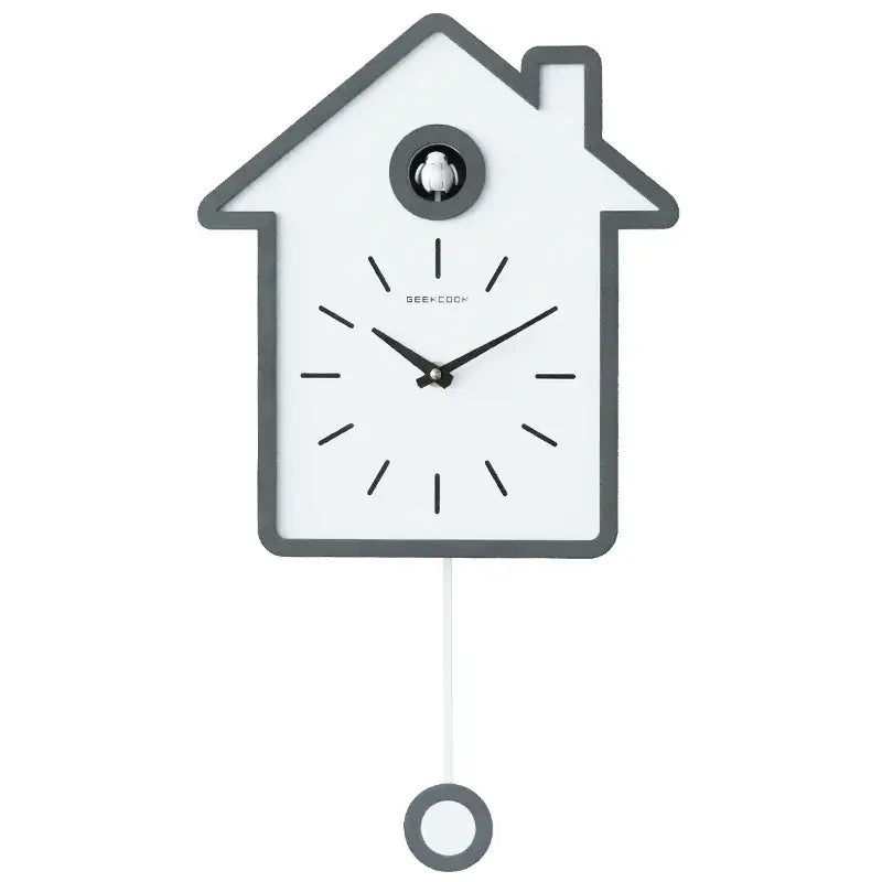 Designer Cuckoo Clock - Gris / 27X47.5CM - Cuckoo Clock