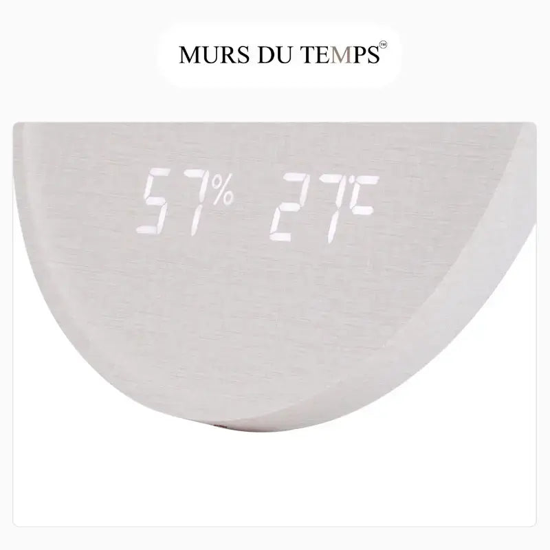 Digital Wooden Wall Clock - wall clock