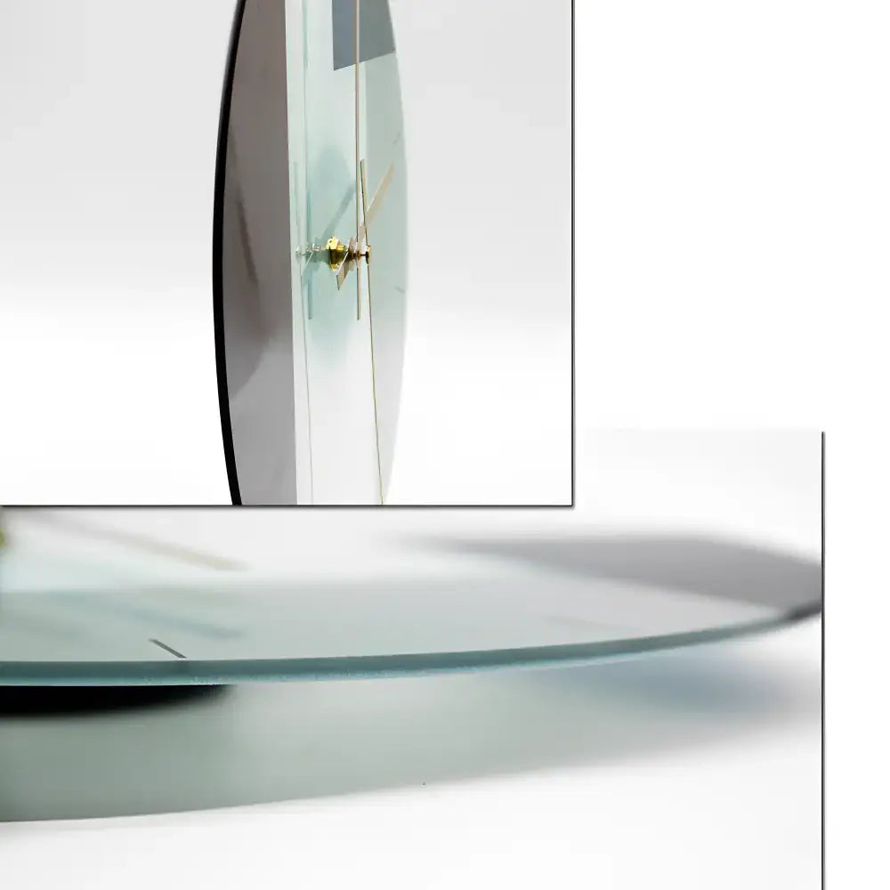 Glass Design Wall Clock - wall clock