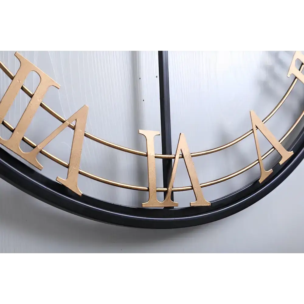 Large Decorative Wall Clock - wall clock