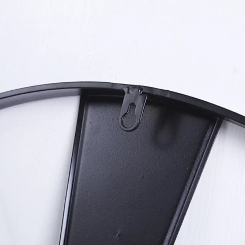 Large Factory-Style Metal Wall Clock - 60 cm Industrial Design