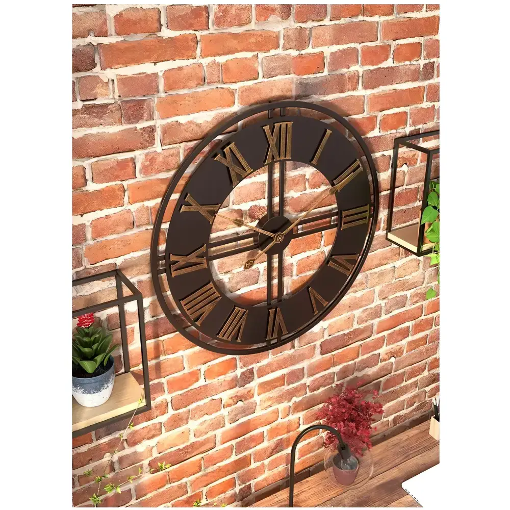Large Industrial Wall Clock - wall clock