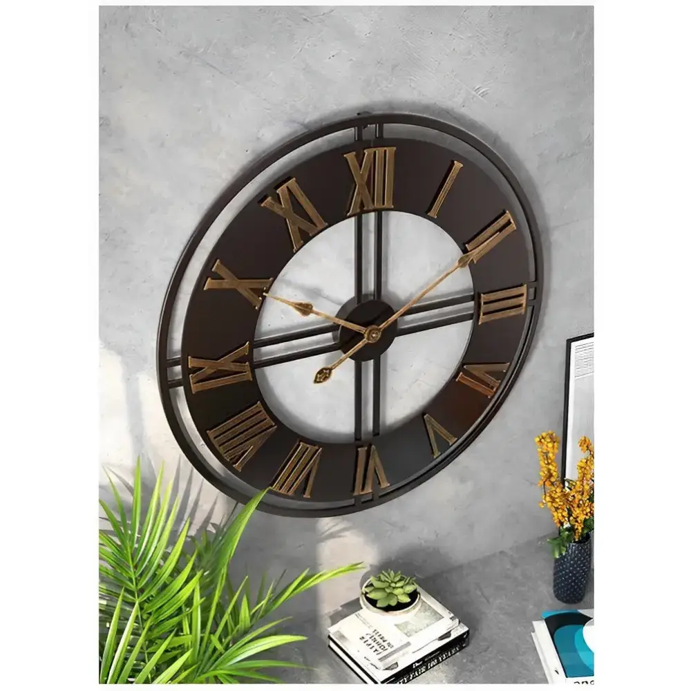Large Industrial Wall Clock - wall clock