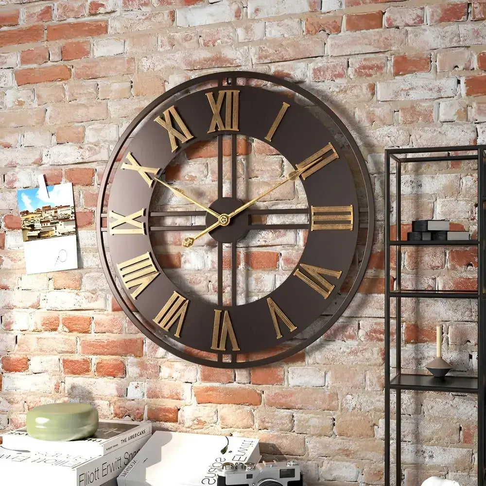 Large Industrial Wall Clock - wall clock