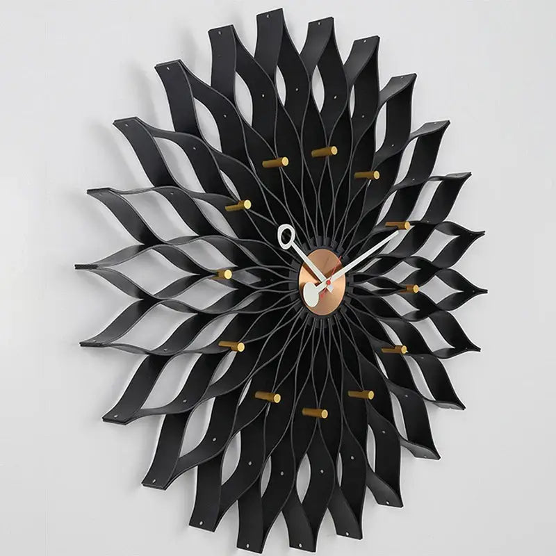 Large Sunflower Wall Clock