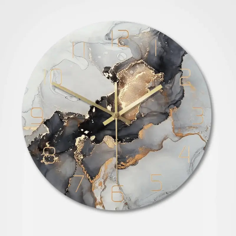 Luxury marble wall clock - wall clock