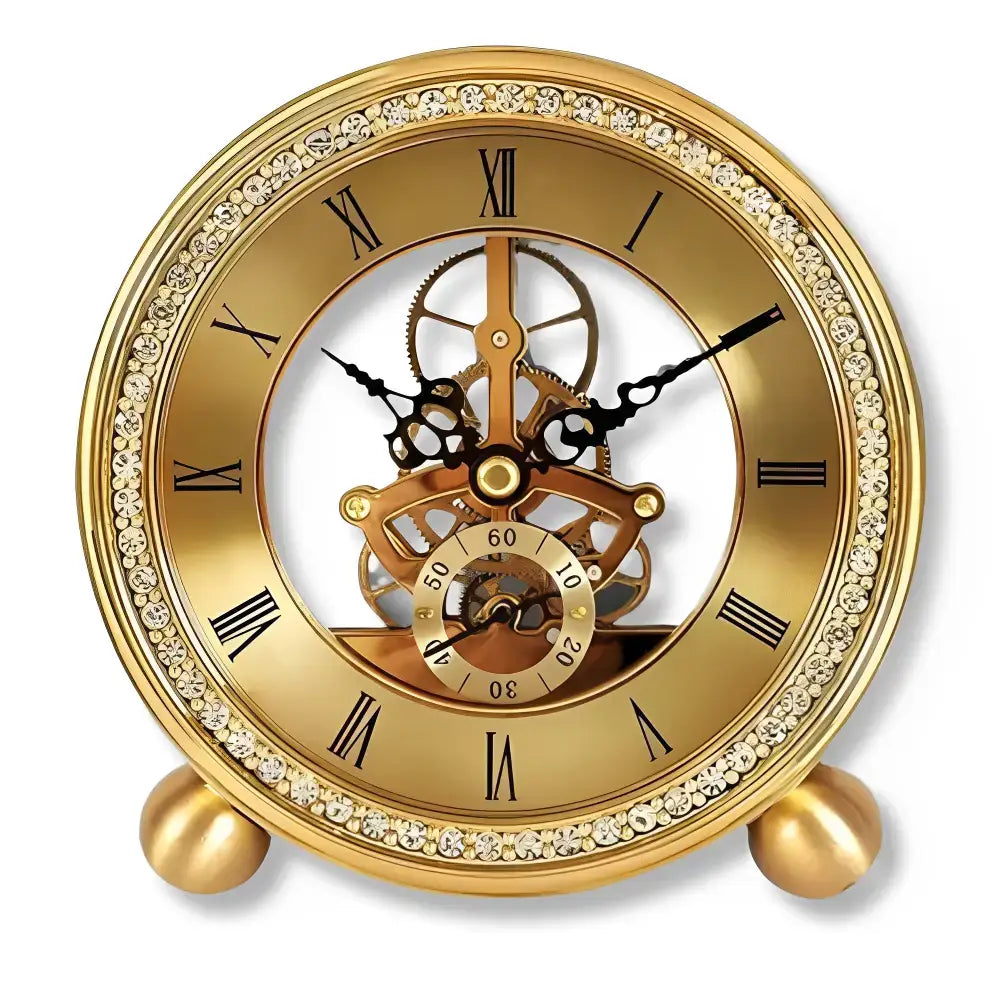 Luxury Roman Gear Wall Clock - 10 Cm - wall clock