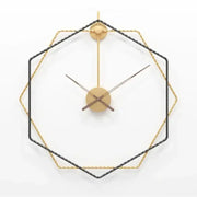 Luxury Wall Clock Design - Dorée et noir - wall clock
