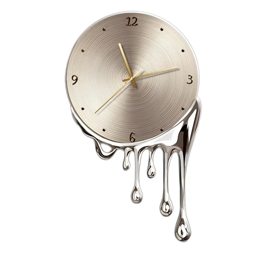 Melting wall clock - wall clock