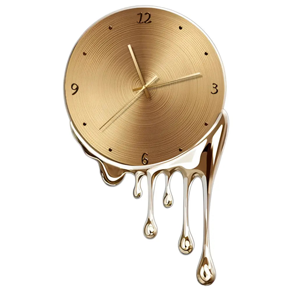 Melting wall clock - wall clock