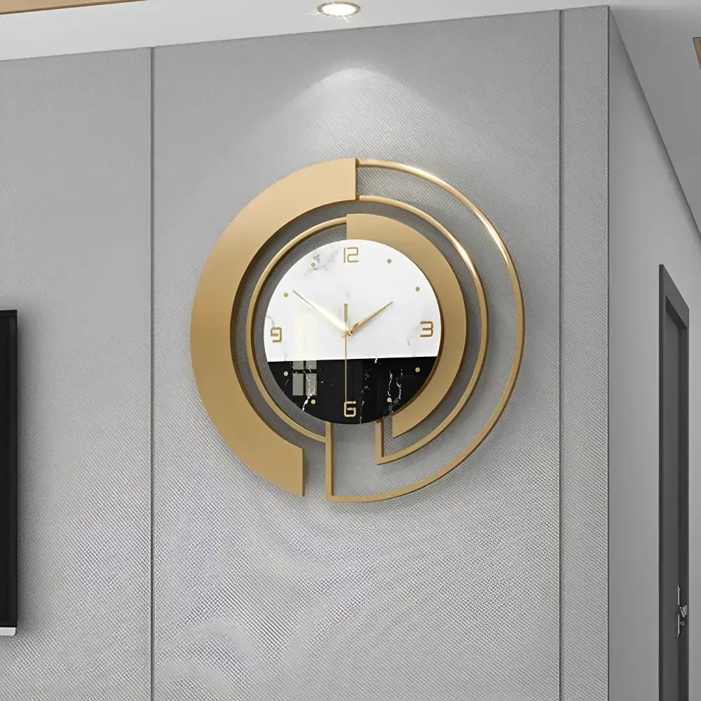 Modern Designer Wall Clock - blanc et noir - wall clock