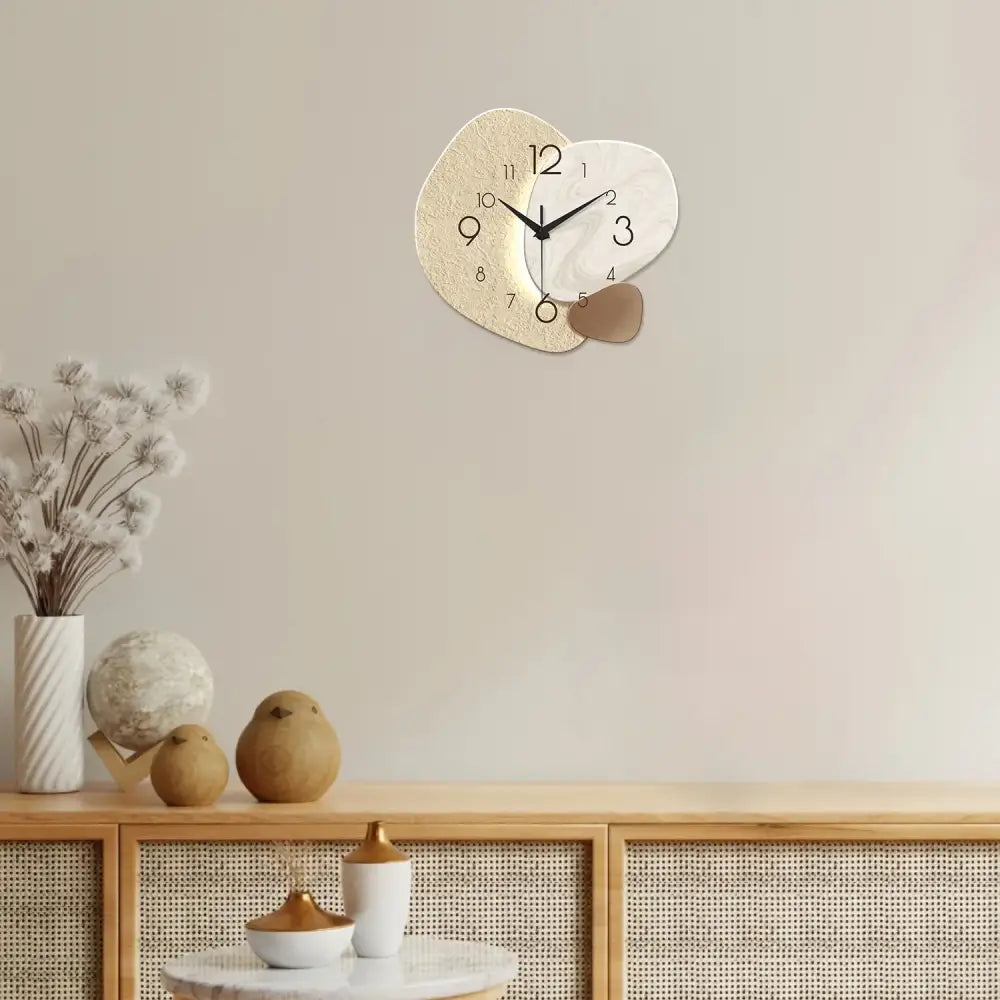 Modern Geometric Wall Clock