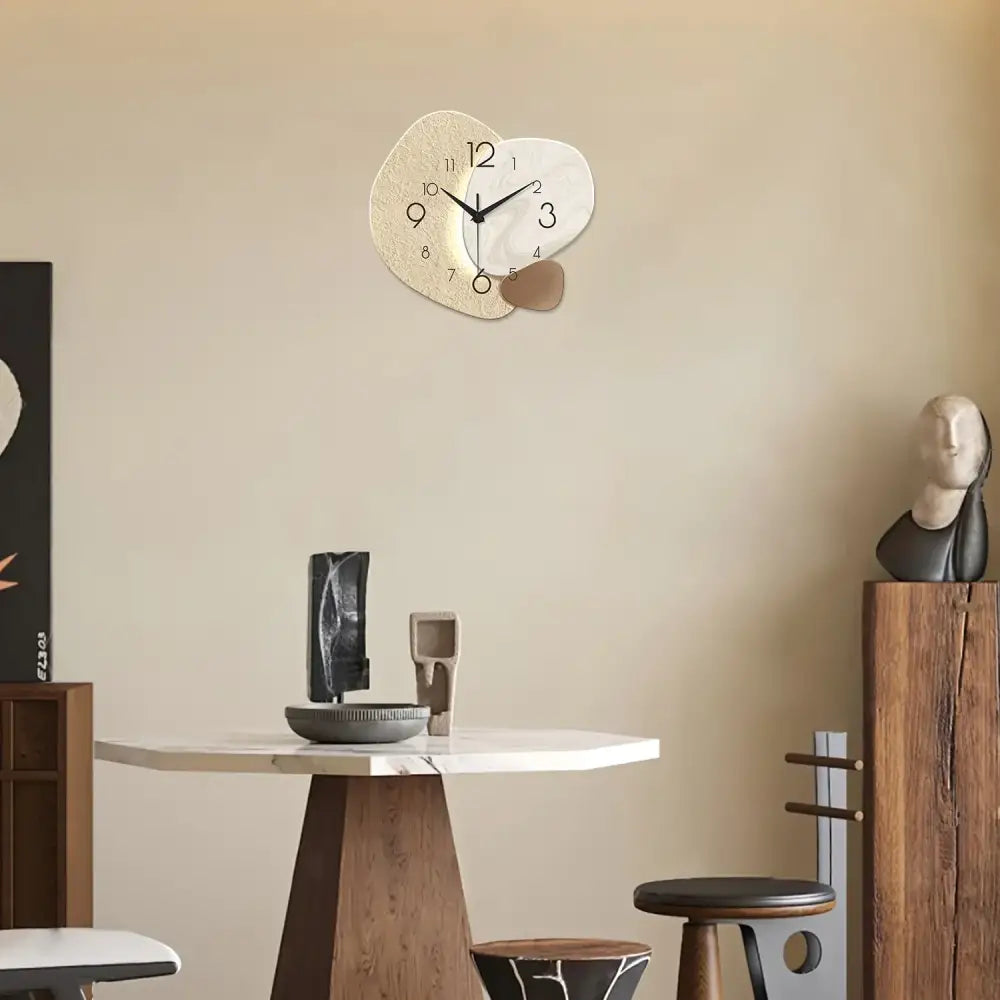 Modern Geometric Wall Clock