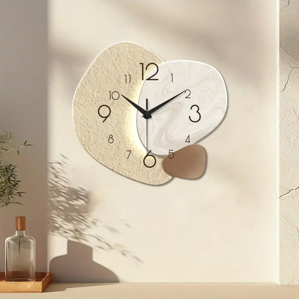 Modern Geometric Wall Clock
