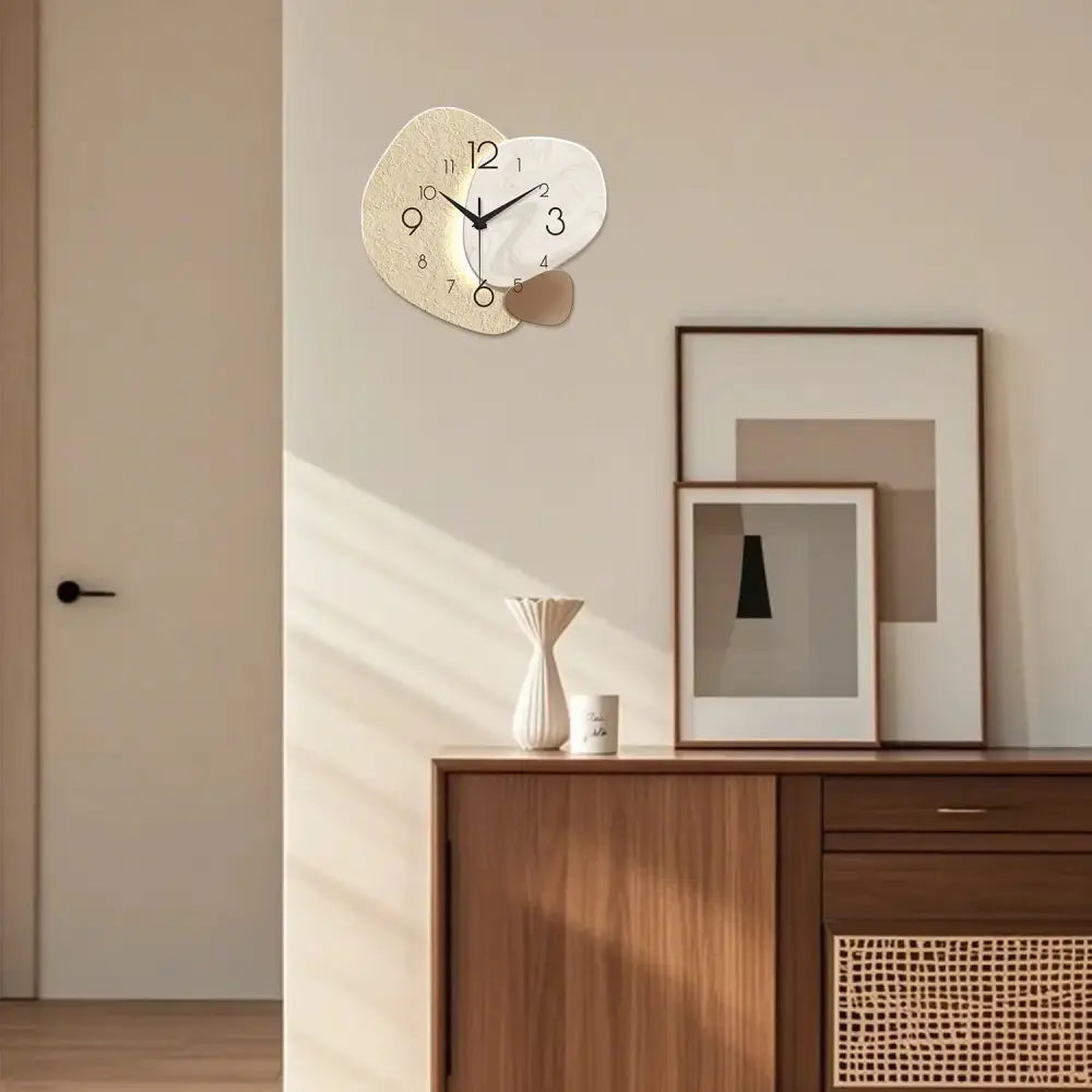 Modern Geometric Wall Clock