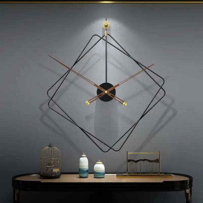 Modern Geometric Wall Clock Design - wall clock