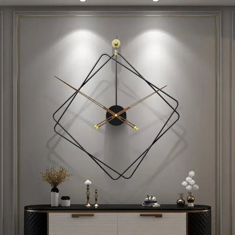 Modern Geometric Wall Clock Design - wall clock