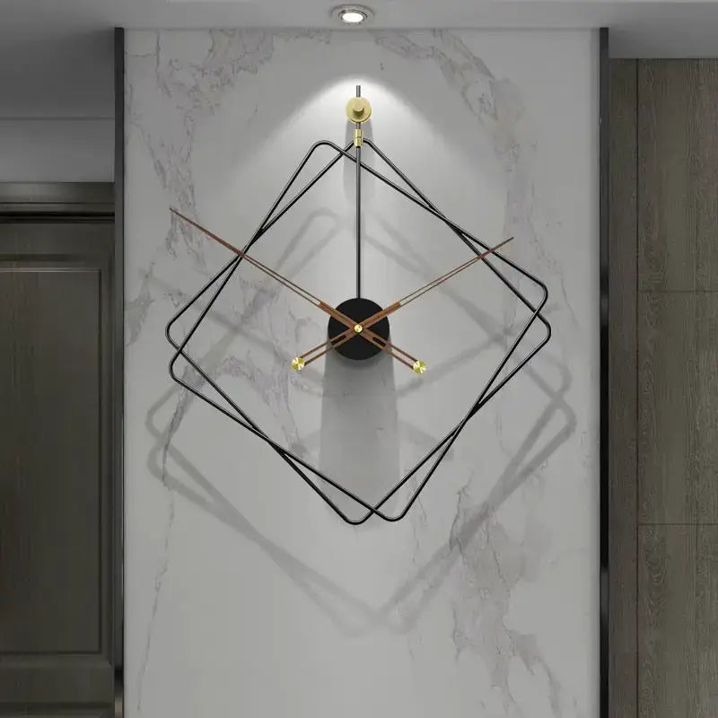 Modern Geometric Wall Clock Design - wall clock