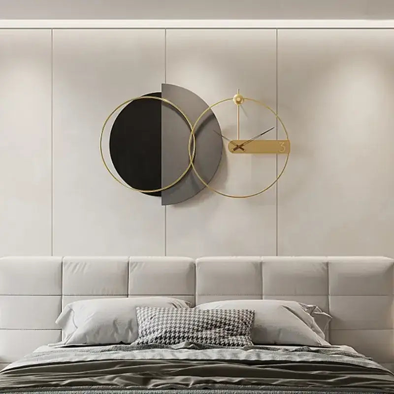 Modern Luxury Wall Clock - 78x50 cm - wall clock