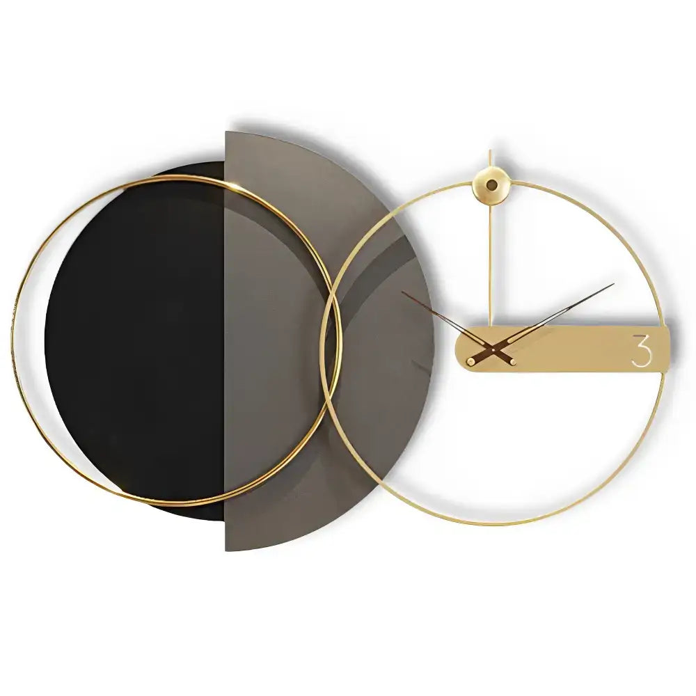Modern Luxury Wall Clock - 78x50 cm - wall clock