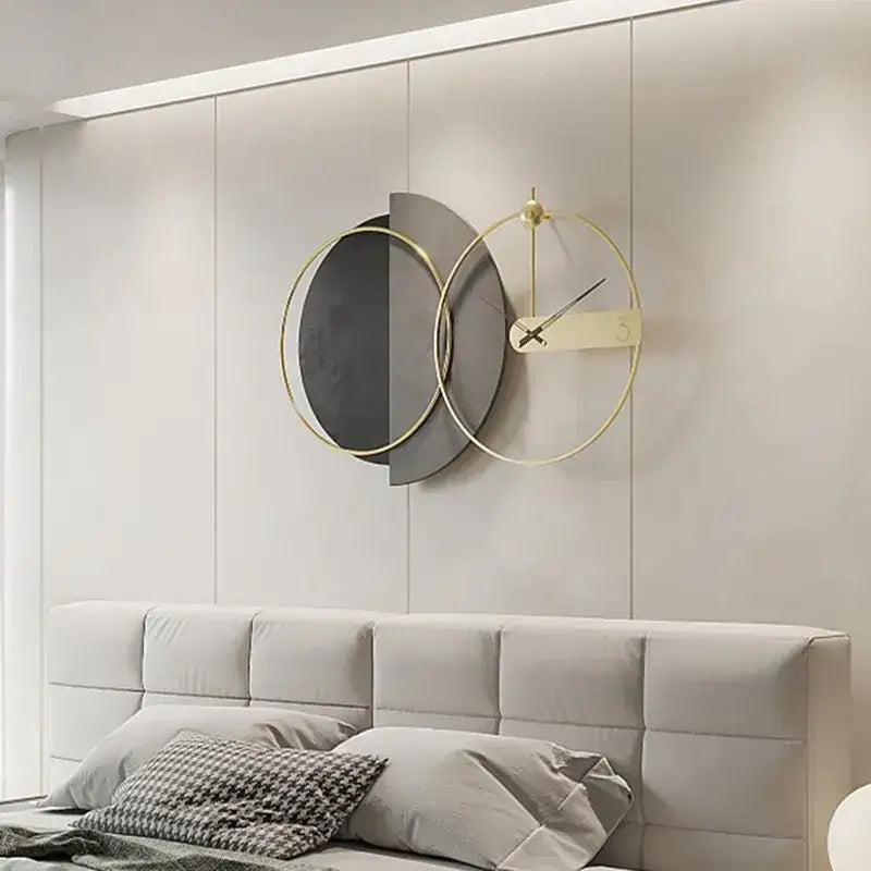 Modern Luxury Wall Clock - 78x50 cm - wall clock