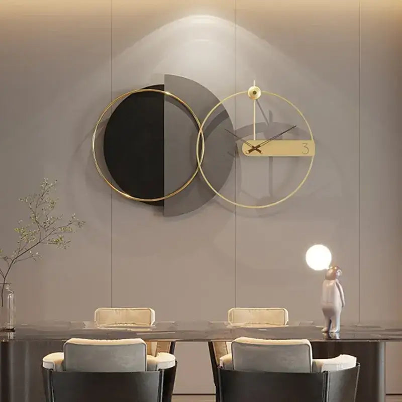 Modern Luxury Wall Clock - 78x50 cm - wall clock