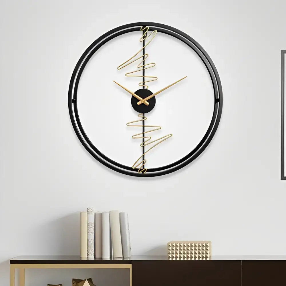 Modern Spiral Design Wall Clock - wall clock