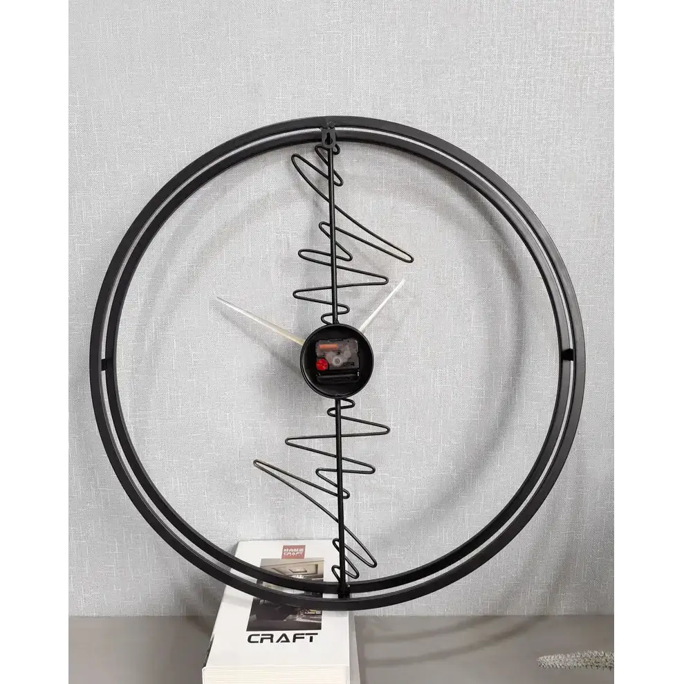 Modern Spiral Design Wall Clock - wall clock