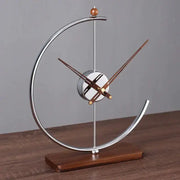 Modern Tabletop Clock - Argent - wall clock
