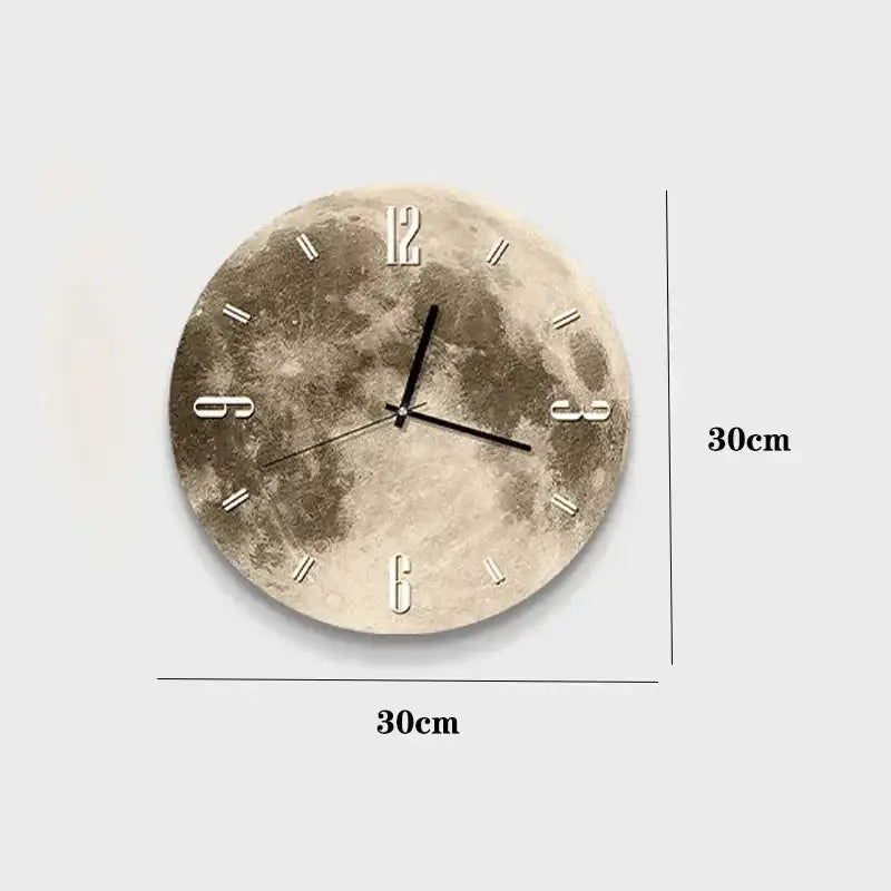 Moon LED Wall Clock