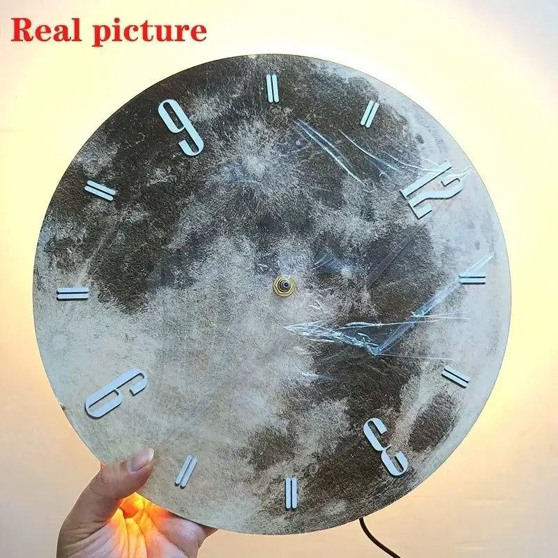 Moon LED Wall Clock